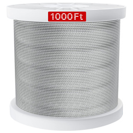 1000fts 316 stainless steel cable