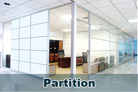 Customize Office Glass Partition