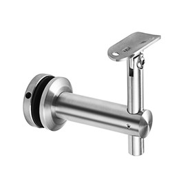 Glass Mounted Handrail Railing Bracket