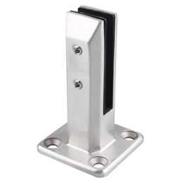 Square Glass Spigot Clamp