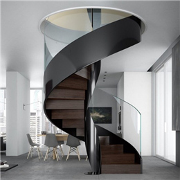 Modern spiral staircase