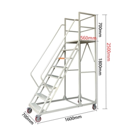 Rolling work platform