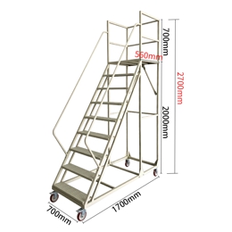 Warehouse stairs