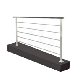 Rod iron railing