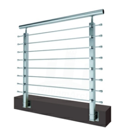 Rod iron banister