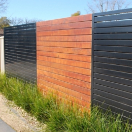 Diy aluminium slat fencing