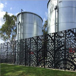 Laser cut fence panels