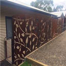 Laser cut garden screens