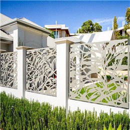 Laser cut railing panels