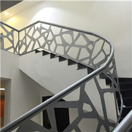 Laser cut staircase railings