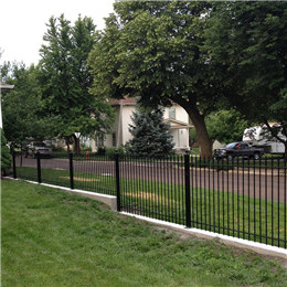Welding wrought iron fence