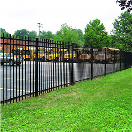 Garden iron fencing