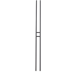 Rectangle iron baluster