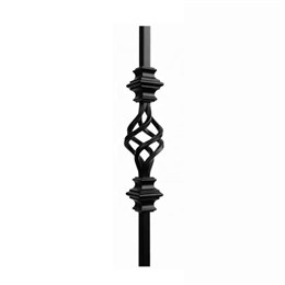Victorian cast iron stair spindles