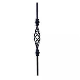 Twisted metal balusters