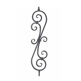 Wrought iron balustrade