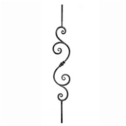 Iron balustrade