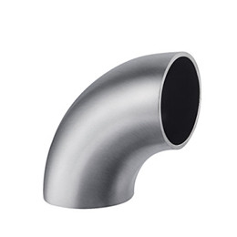 Curved elbow handrail connector
