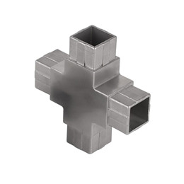 4 Way Square Corner Connector