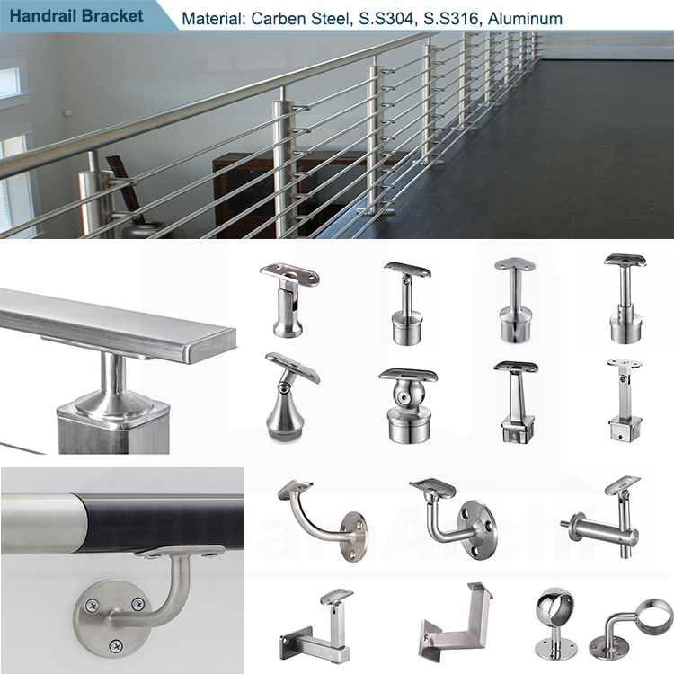 rod railing handrail brackets